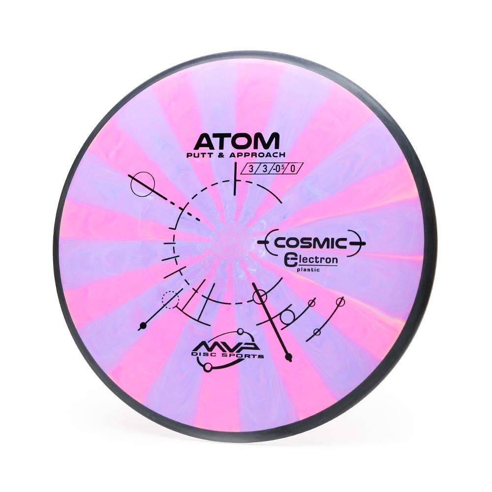 MVP Disc Sports Cosmic Electron Atom Putter Golf Disc [Colors May Vary] - 165-169g