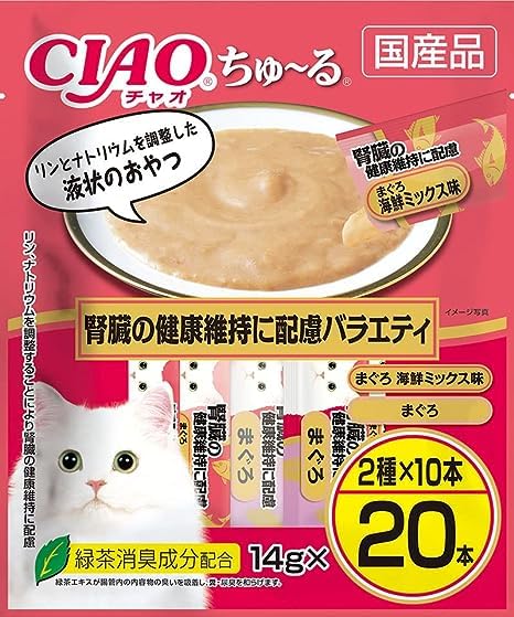 Amazon.co.jp: ちゅーる (ケース販売) 腎臓の健康維持に配慮