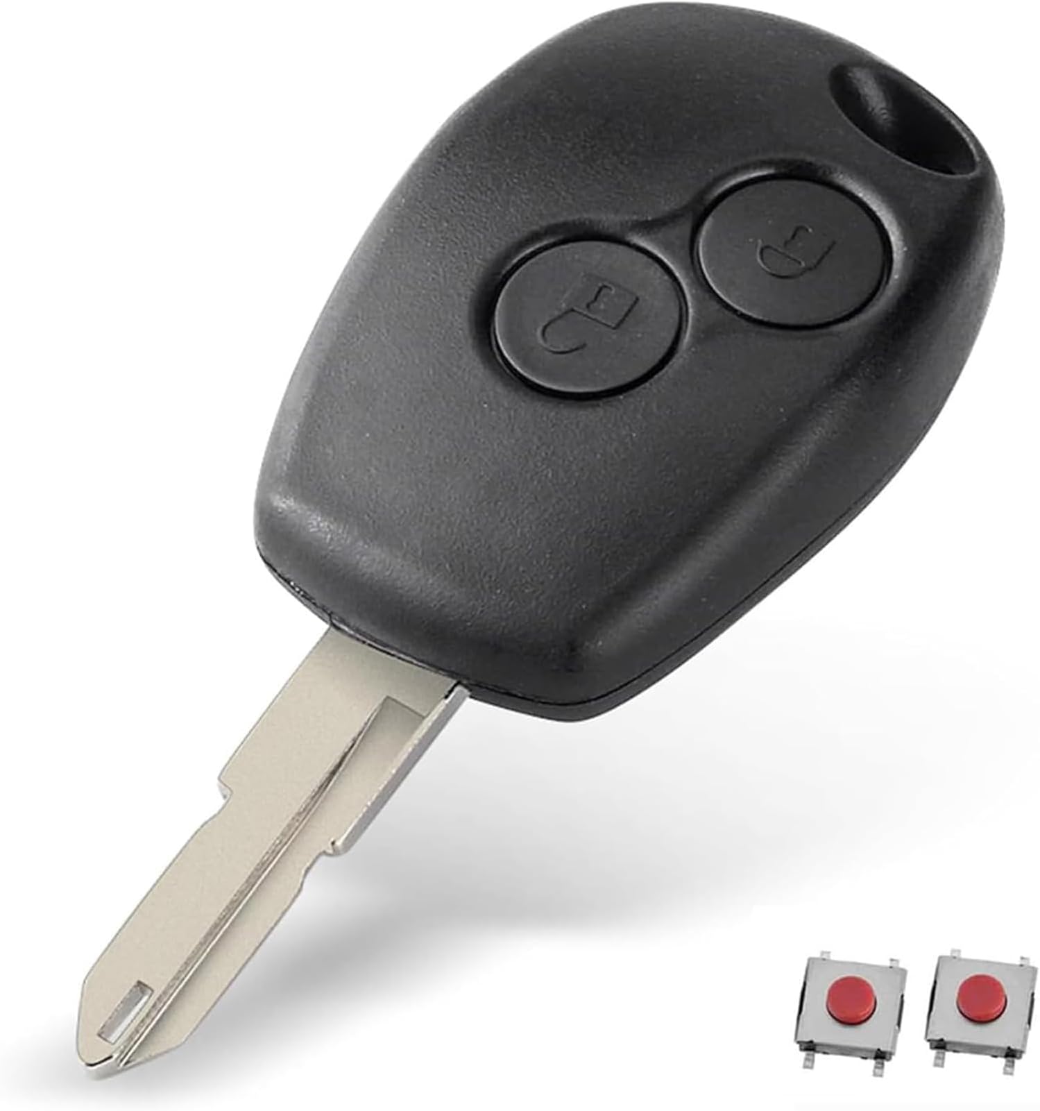 LMD Kit Complet Coque Clé Télécommande Compatible avec Renault Dacia LMD Kit Complet Coque Clé Télécommande Compatible avec Renault Dacia