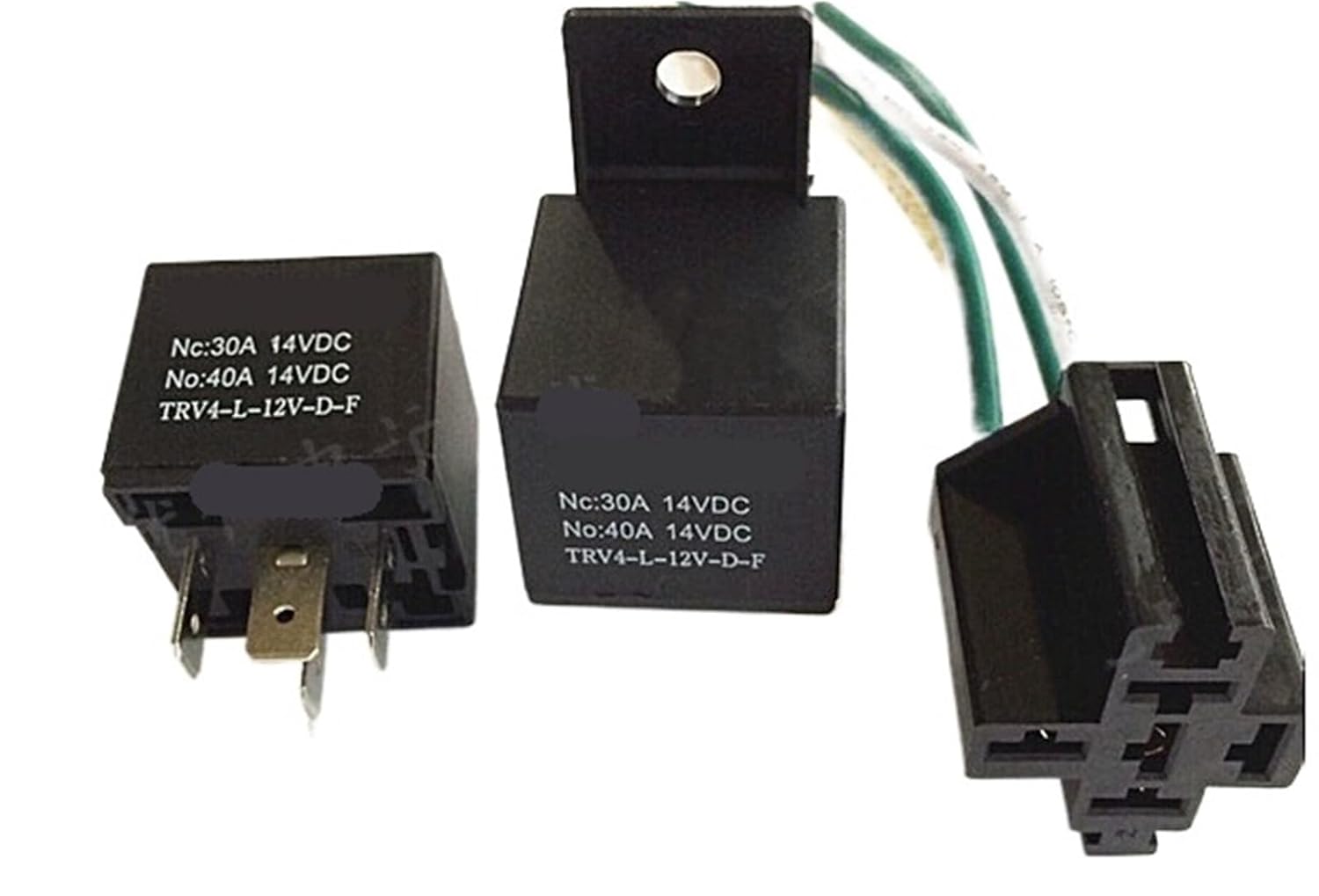 TRV4-L-12V-D-F 14VDC TRV4-L-12V-D-F-14VDC TRV4-L-12V DC14V 14V 40A DIP4 5 Relay+5 Socket