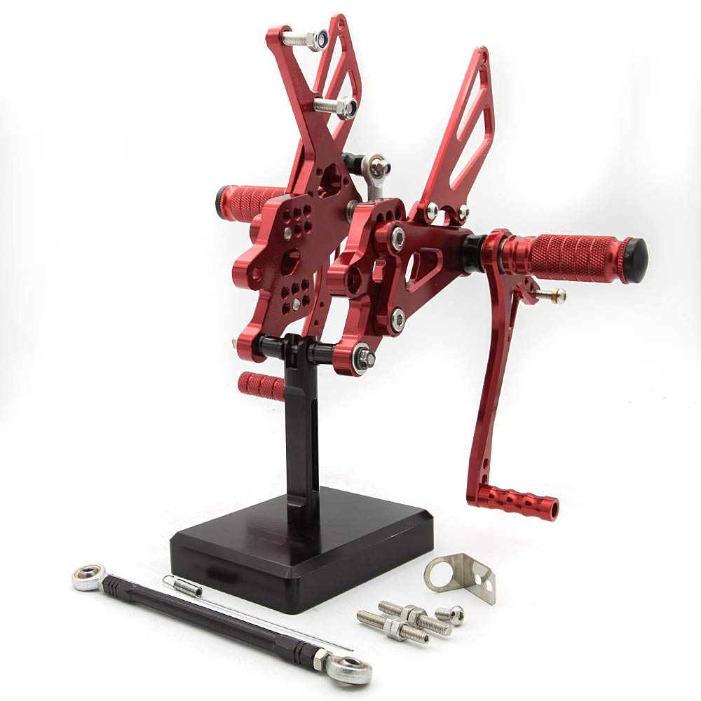 Amazon.com: CNC ZX10R 04-05 Motorcycle Adjustable Rearsets Foot