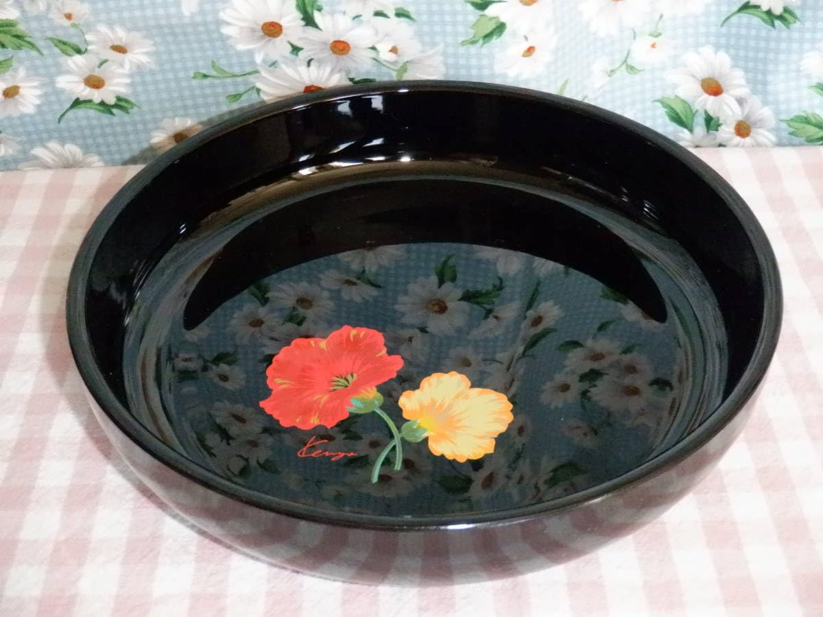 Amazon.co.jp: C4『KENZO漆器金蓮花食彩セット（盛鉢（大