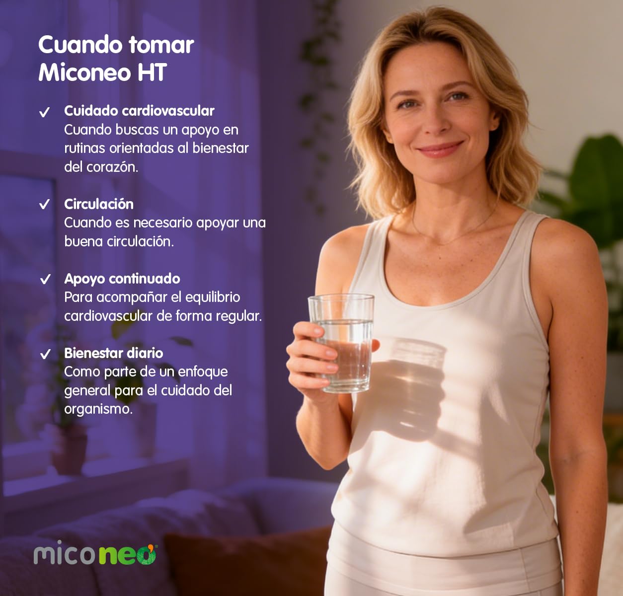 Mico NEO | HT | Hongos de Agricultura Ecológica | Apto Para Vegetarianos | Sin Gluten ni Derivados Lácteos | 60 Cápsulas | Tomar 1 o 2 Cápsulas al Día