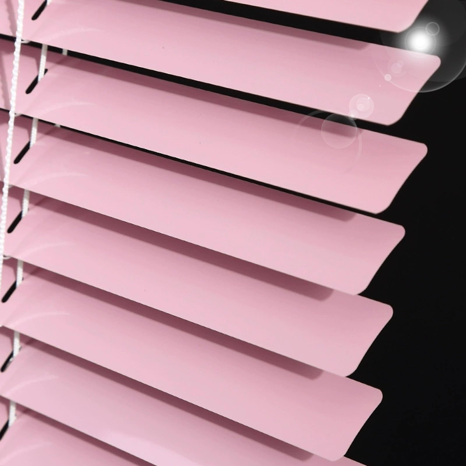 Persianas Venecianas De Aluminio Rosa,Persianas Horizontales De Aluminio De Lamas De 25mm,Persianas Metálicas,Persianas De Tratamiento De Ventanas,40-160cm De Ancho,WxH-80x120cm/31.5x47in
