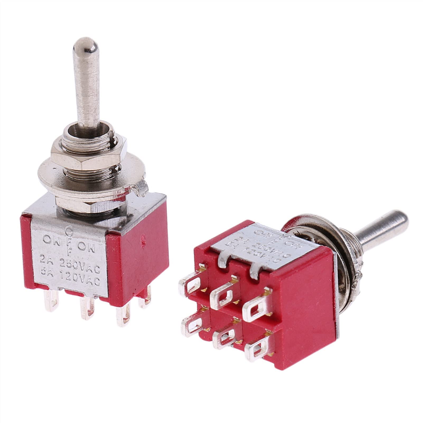 FLFL Selector De Pastillas De Convertidor De Palanca De 3 Vías De 5 Piezas para Bajo De Guitarra Eléctrica Partes Guitarra