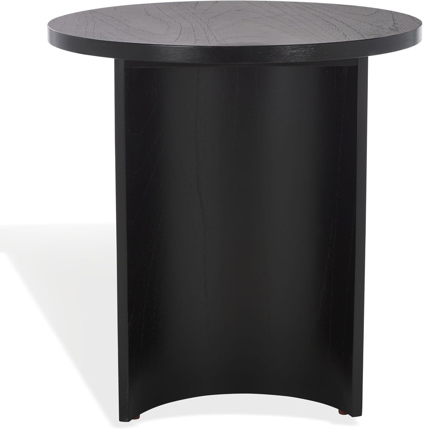 SAFAVIEH Couture Collection Audriella Black Round Top Accent Table