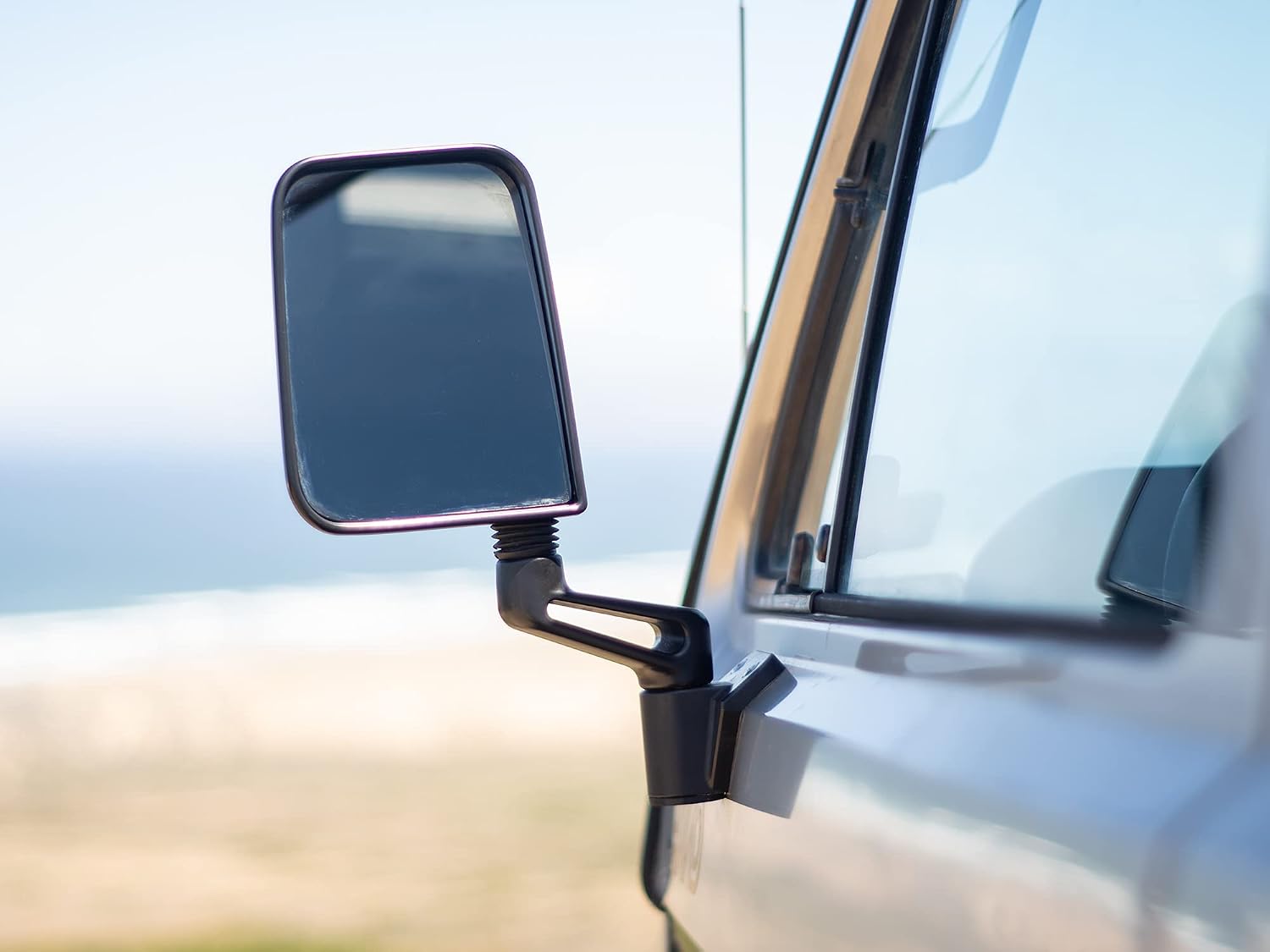 GoWesty Deluxe Manual Mirror Kit for Use with 1980-1991 Volkswagen Vanagon