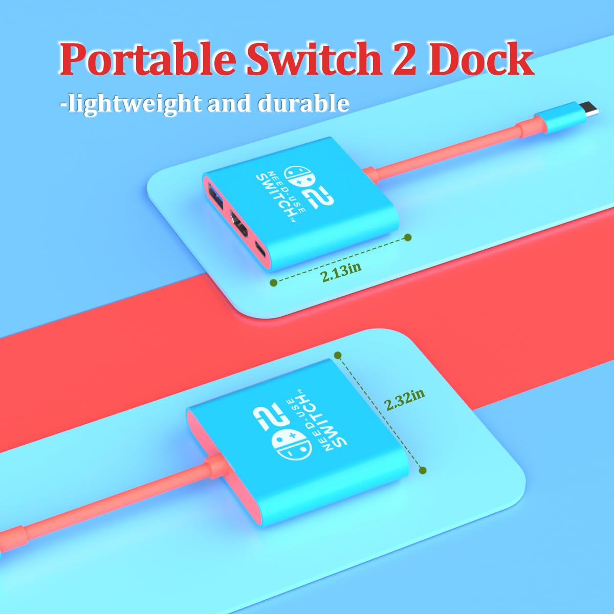 Switch 2 Dock: TV Adapter for Bigger Gaming -5