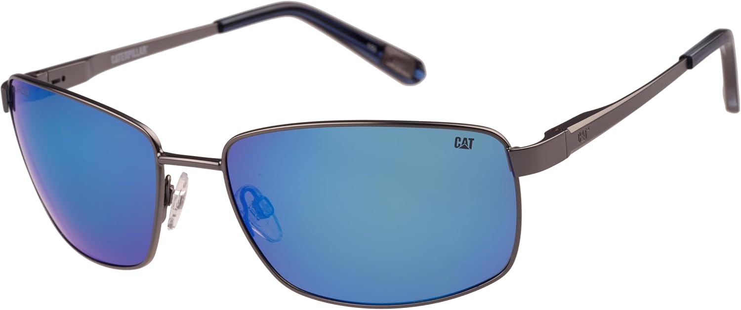 CAT Men's CTS 8030 Polarized Navigator Sunglasses, 61 mm,