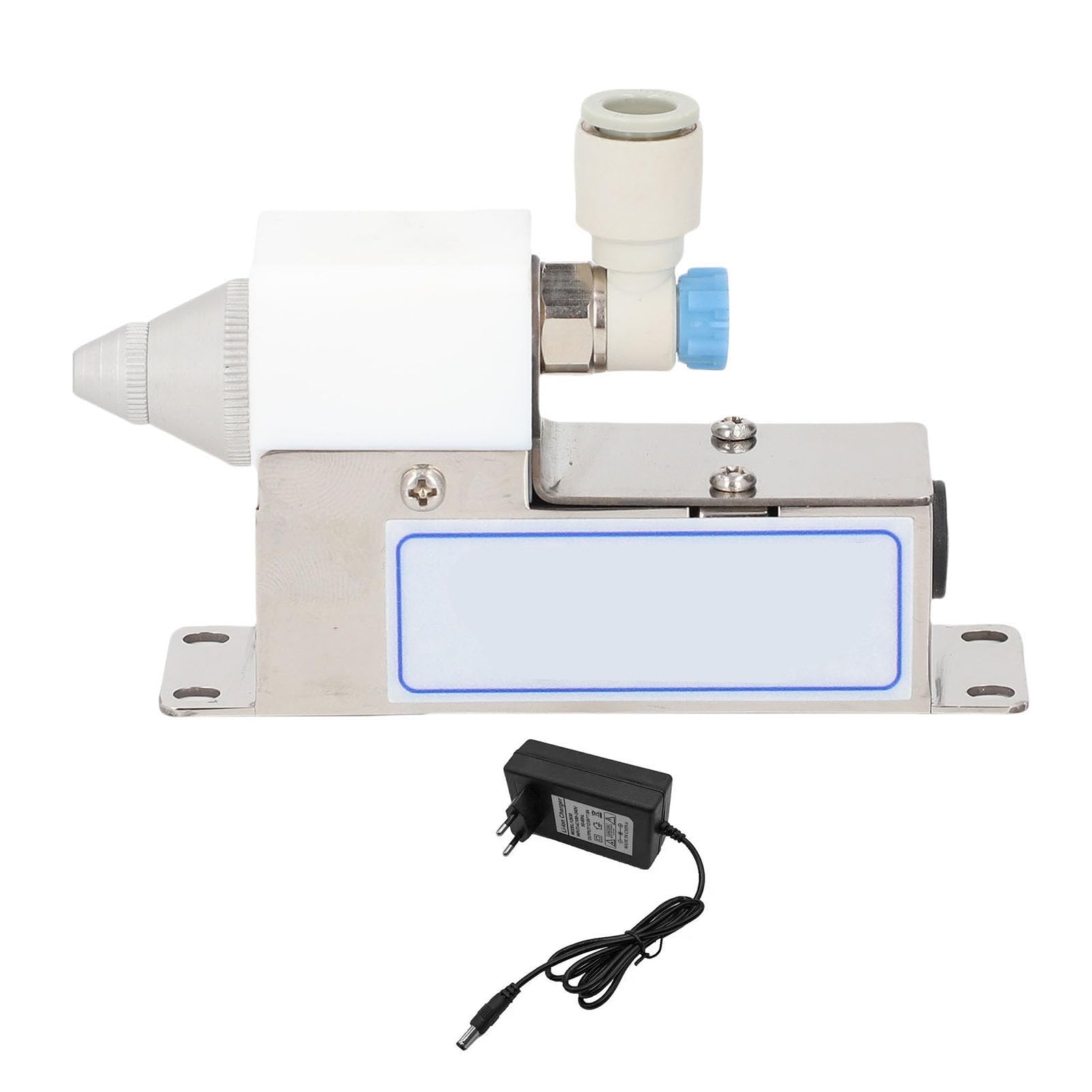 Boquilla de Aire Ionizante Estático Anti Static Ionizer con Fuente de Alimentación de Alto Voltaje Ultra Compacta para la Fabricación de Dispositivos de (Enchufe de la UE)