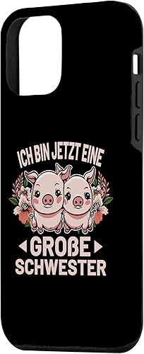 Miniatura 2 de iPhone 12 mini Ich Bin Jetzt Eine Große Schwester Pig Sister Case