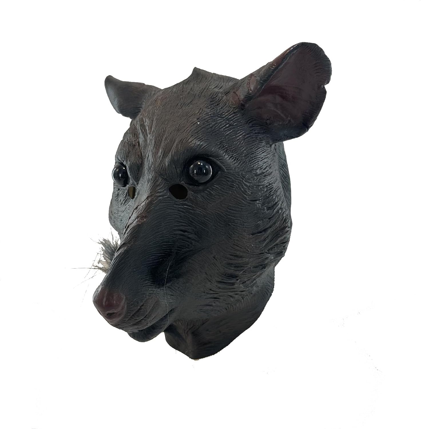 Amazon.com: Realistic Full Head Mouse Mask, Halloween Horror Rat Mask ...