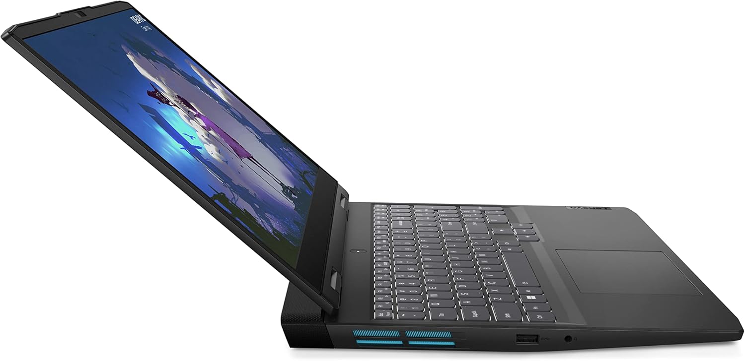 Lenovo Ideapad 3i Gaming - 15.6" FHD Display - Intel Core i5-12500H - 8GB DDR4 RAM - 512GB M.2 TLC SSD - NVIDIA GeForce RTX 3050 Graphics - Windows 11 Home - Onyx Grey