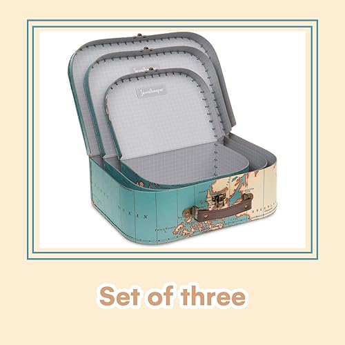 Miniatura 2 de Jewelkeeper - Maletas de cartón (3 unidades)