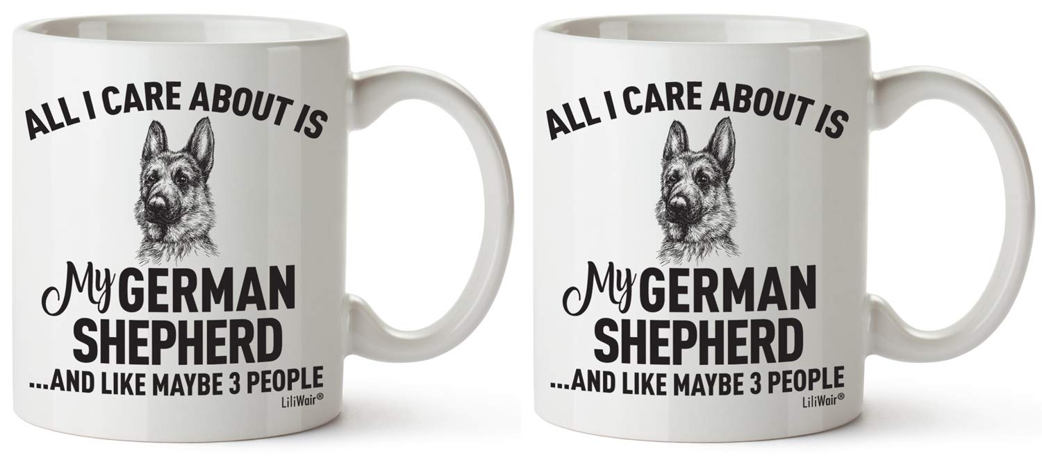 Pack Bundle German Shepherd Mom Gift Mugs For Christmas