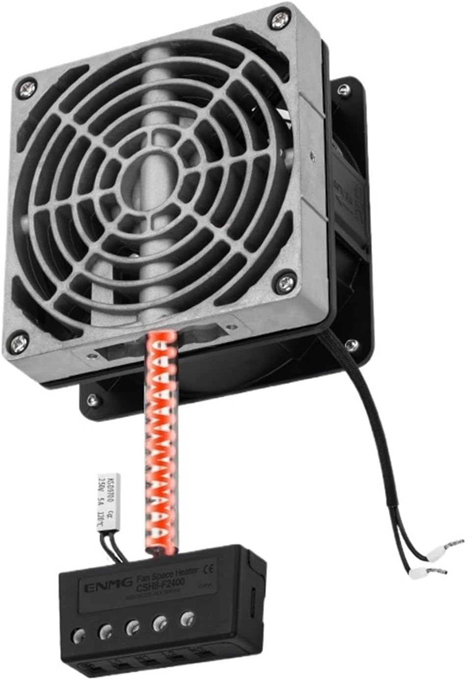 1pc 800W High Power Aluminum Cabinet Heater Dehumidifier Thermostat Anti Condensation Heating System for Electrical Enclosure 220V A(CSH8D-F2800)