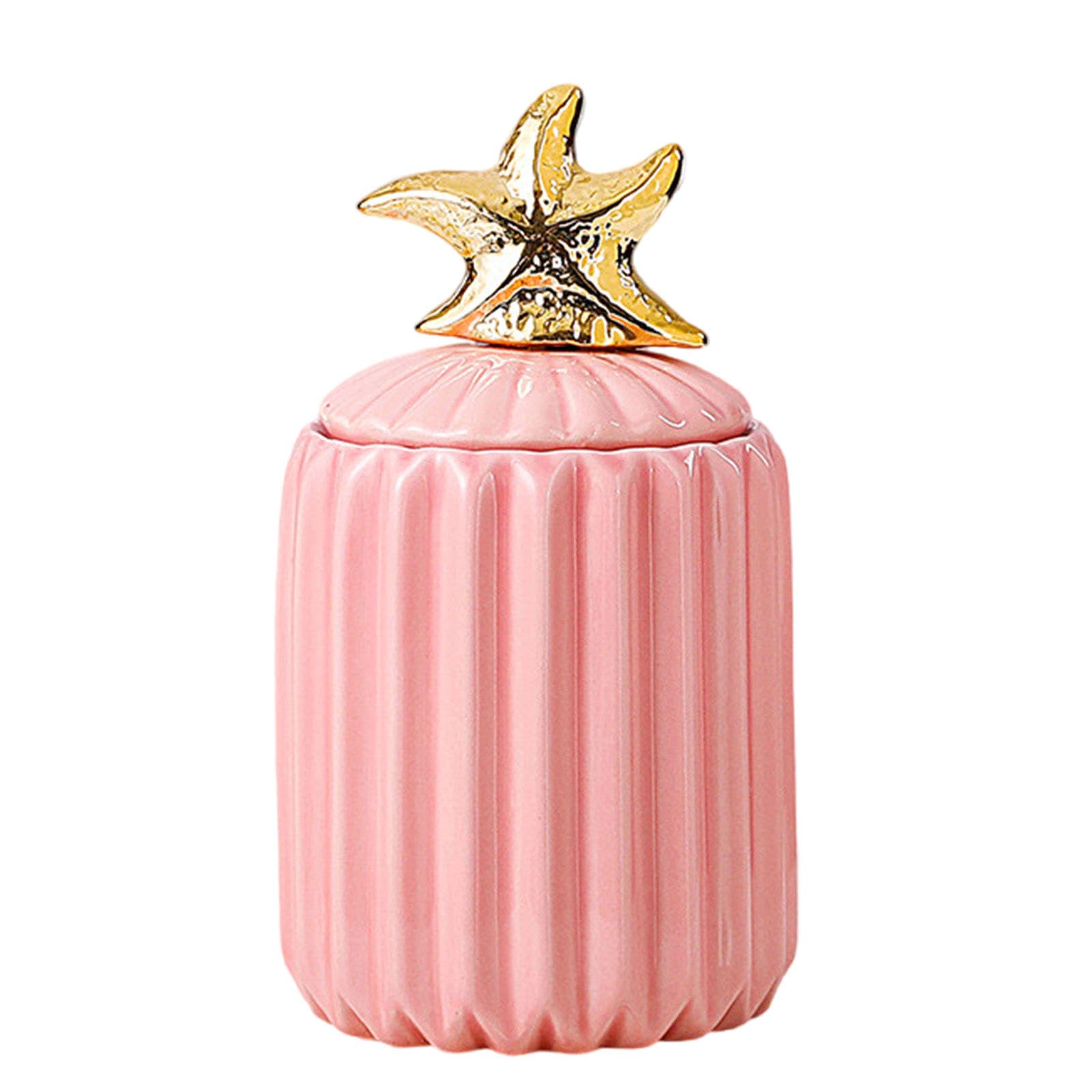 Urn, Beautiful Tiny Keepsake Urns - Suitable for Cemetery Burial or Niche(Starfish)
