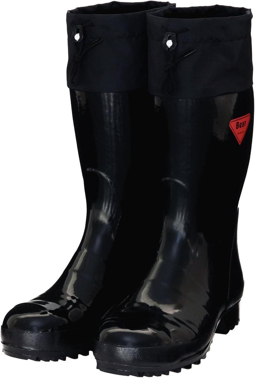 シバタ工業 セーフティベアー500 安全長靴 ブラック 25 0cm Ab101 高評価なギフト シバタ工業 セーフティベアー500 安全長靴 ブラック 25 0cm Ab101 高評価なギフト