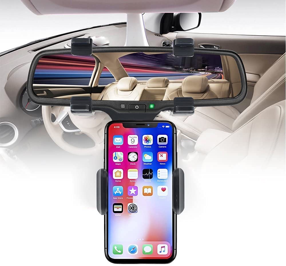 Uchwyt samochodowy, lusterko wsteczne, uchwyt samochodowy, uniwersalny inteligentny telefon komórkowy uchwyt samochodowy, odpowiedni dla GPS. Uchwyt nawigacyjny.