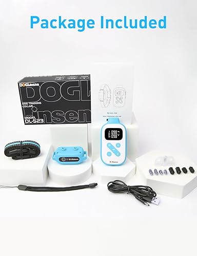Miniatura 9 de Collar antiladridos y golpes 2 en 1 para perros, collar inteligente de entrenamiento para perros con 5 sensibilidades ajustables, collar automático