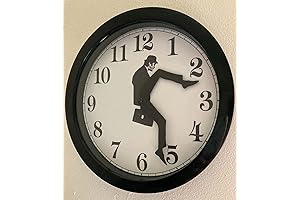 Ministry of Silly Walk Wall Clock