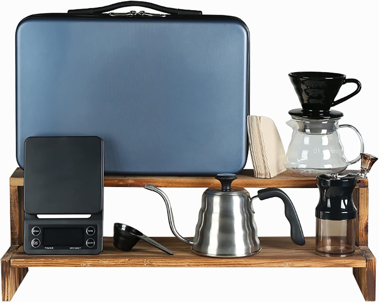 REALN Pour Over Coffee Maker Gift Set All in 1 Coffee