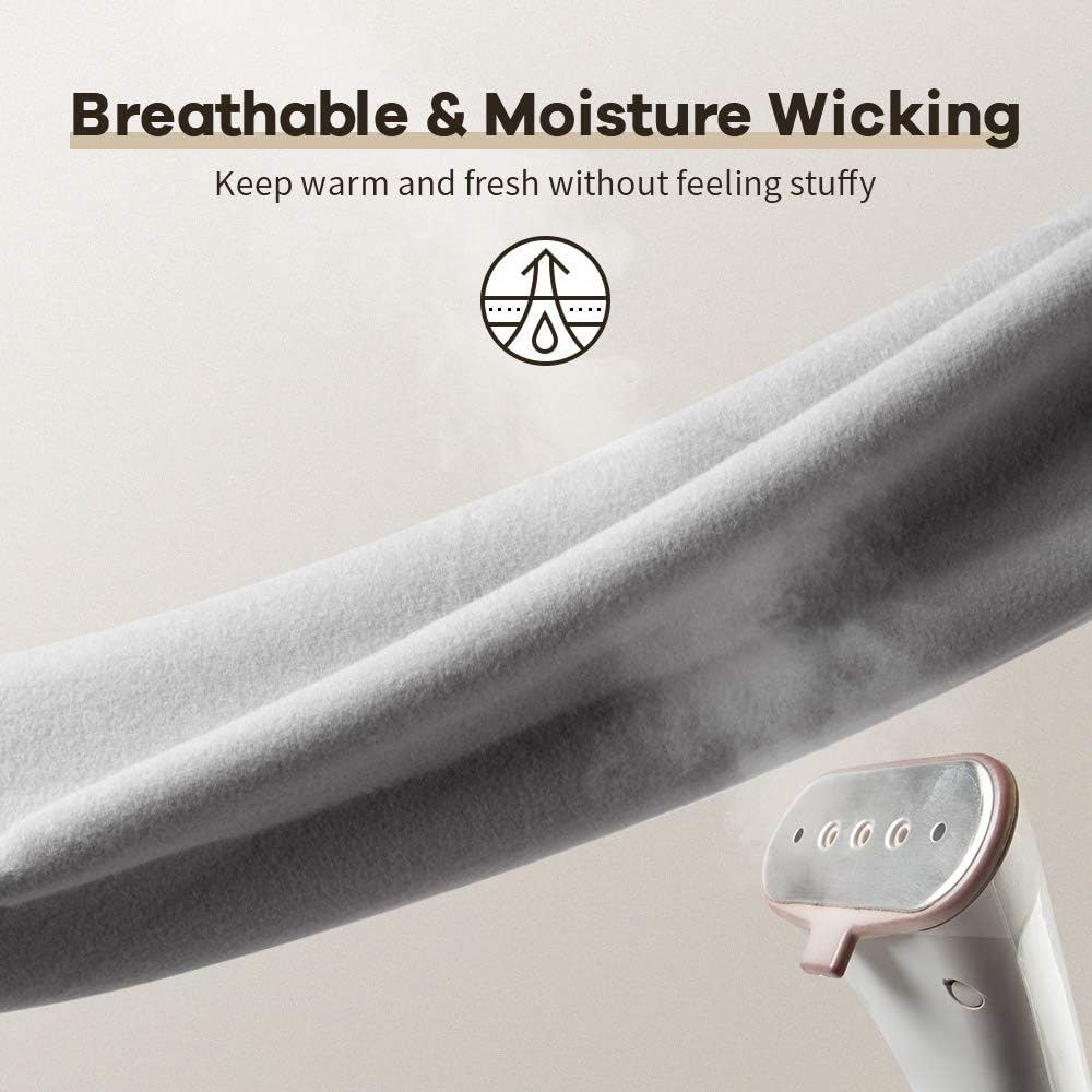 MANCYFIT Thermal Tops for Women Fleece Lined Shirt Long Sleeve Base Layer V Neck - Image 4