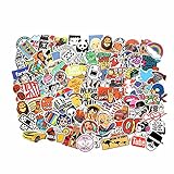 Fngeen 150pcs Random Laptop Stickers Pack for Teens Adults Boys Cool Vinyl Sticker Bomb Variety Decals for Computer Car Motorcycle Bicycle Luggage Graffiti Bike Skateboard Helmet (150pcs)