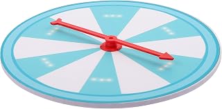 NOLITOY 1 Pc Rueda De La Suerte Rueda De La Fortuna para Niños En El Aula Rueda De Premios De Mesa Rueda De La Ruleta Rifa Rueda De Color Lotería Puerta Infantil De Polivinilo Bebé