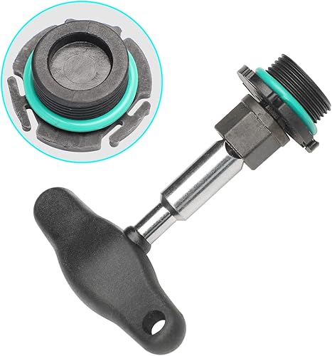 Miniatura 4 de Kit de tapón de drenaje de aceite con junta tórica compatible con BMW N20 N26 Engine X1 X3 Serie 2345 Modelos de tracción trasera 11137605018