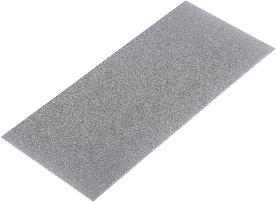 Oumefar Thin Plate Polishing Tool Square Grinding Knife Tool Sharpening Stone Whetstone Knife Tool Double Sided Hone Block jade (240 Grit)