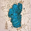 Mini BLUE! Lake Tahoe 3D Wooden Map
