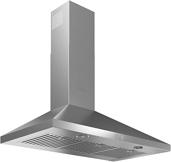 36 In Bolsena Chimney Hood - 600 CFM - 4 Speed - Electronic Controls