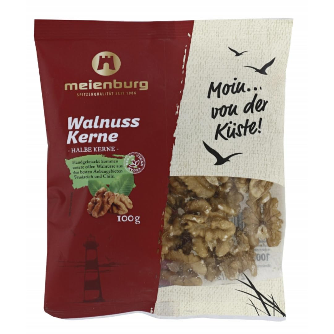 Meienburg Walnusskerne Halbe Kerne Walnuss 100 gramm x 5 Stück