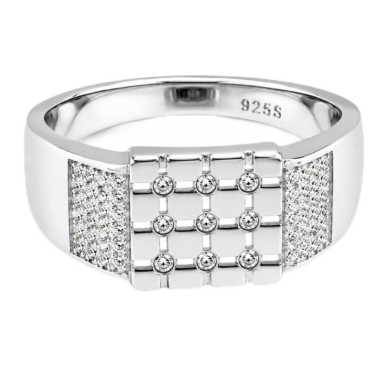 orisil jewels 925 Sterling Silver Design Ring for Men | Hallmarked Pure Silver | Stylish Daily Wear Gents Ring-picture-48