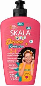SKALA Creme Para Pentear Skala 250G Divino Potinho Skala | 2 em 1: Creme para Pentear e Tratamento para Cachos Infantis