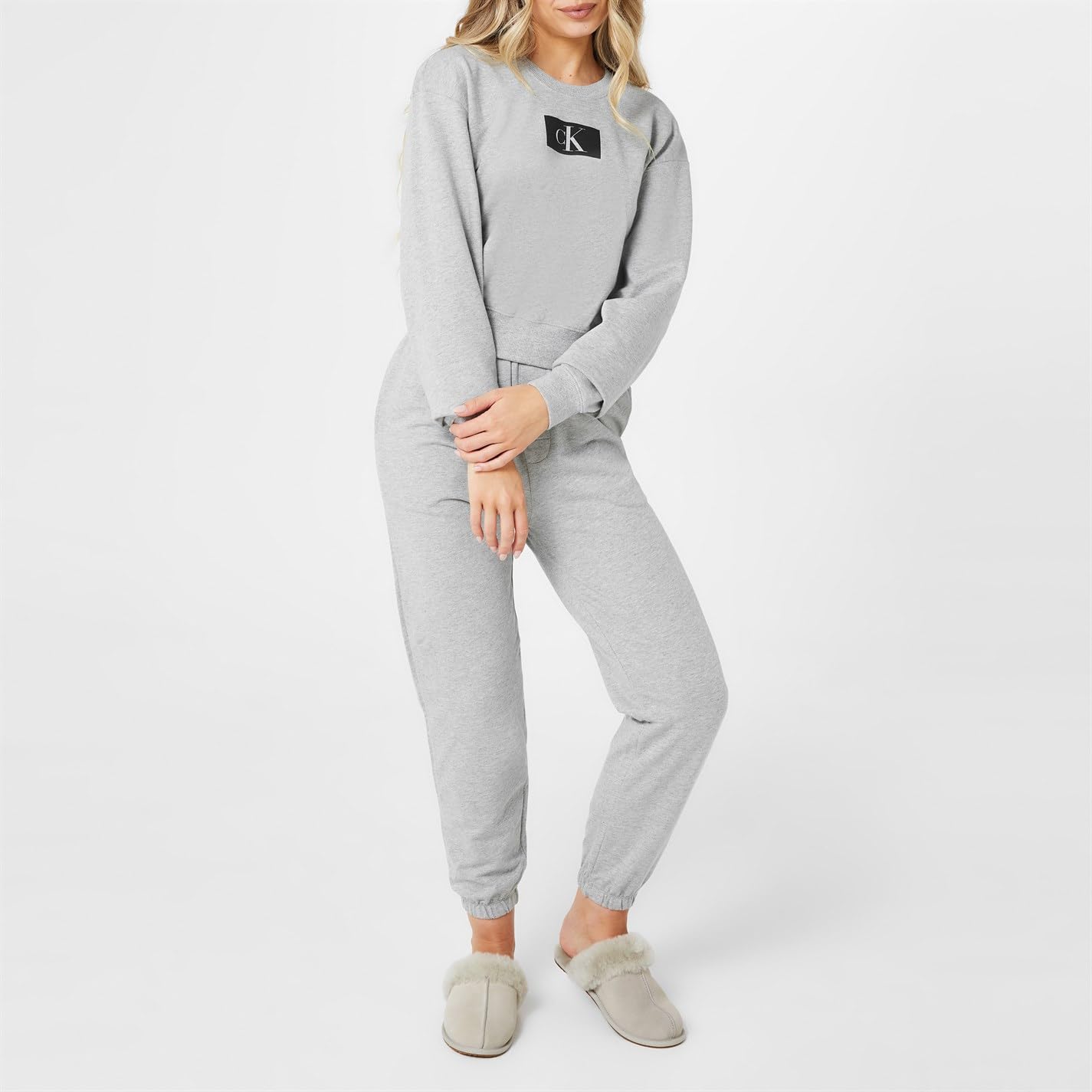 Calvin Klein Felpa Donna senza Cappuccio