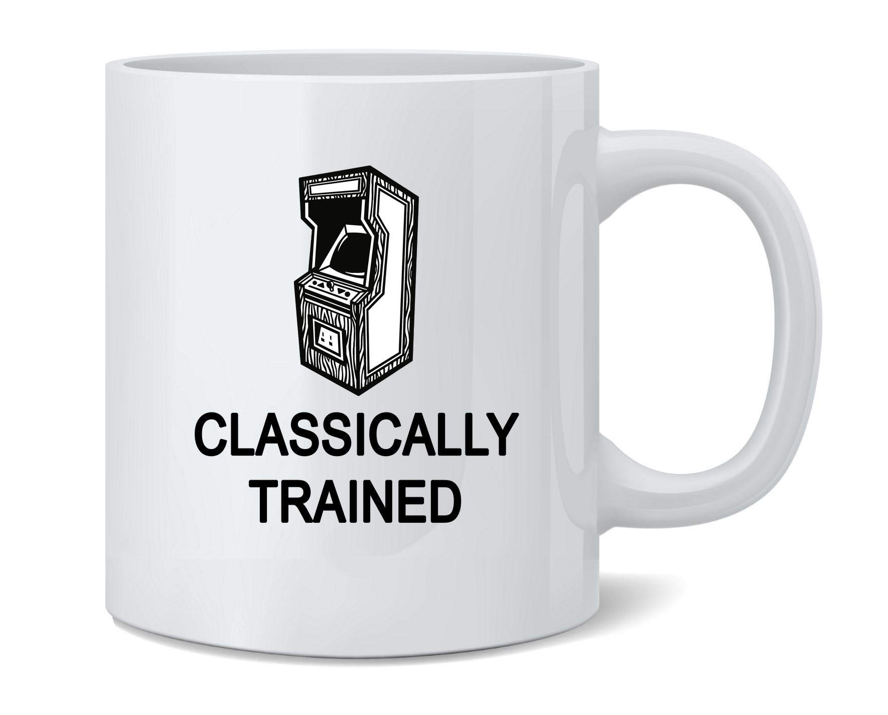 Poster Foundry Classically Trained Arcade Video Game Funny Retro Mug 12oz