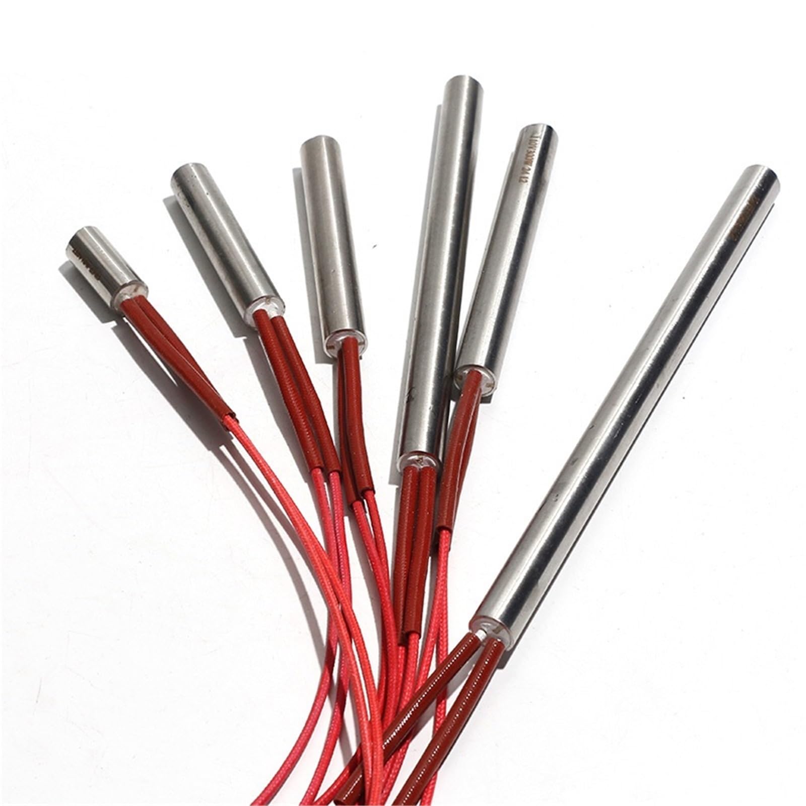 5 szt. Elektryczny pręt zanurzeniowy element grzejny wkład grzejny rura 20 mm/18 mm/16 mm/15 mm/14 mm do części wytłaczarki Reprap (220 V 280 W 15 x 75 mm)