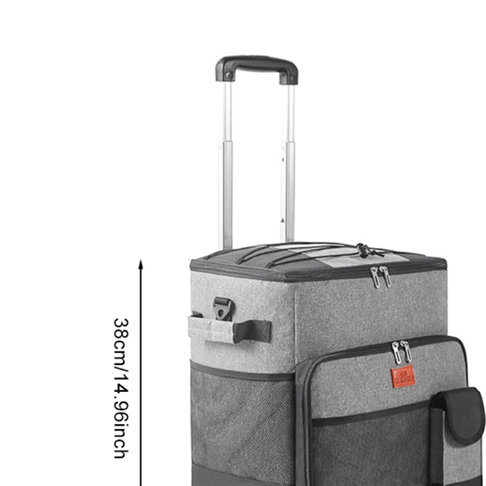 Zaino da Picnic Borsa Termica Drink Fresh Keeping Organizer Scatola da Pranzo isolata ad Alta capacità Picnic Drink Snack BBQ Pasto Zaino per Il Ghiaccio Accessori