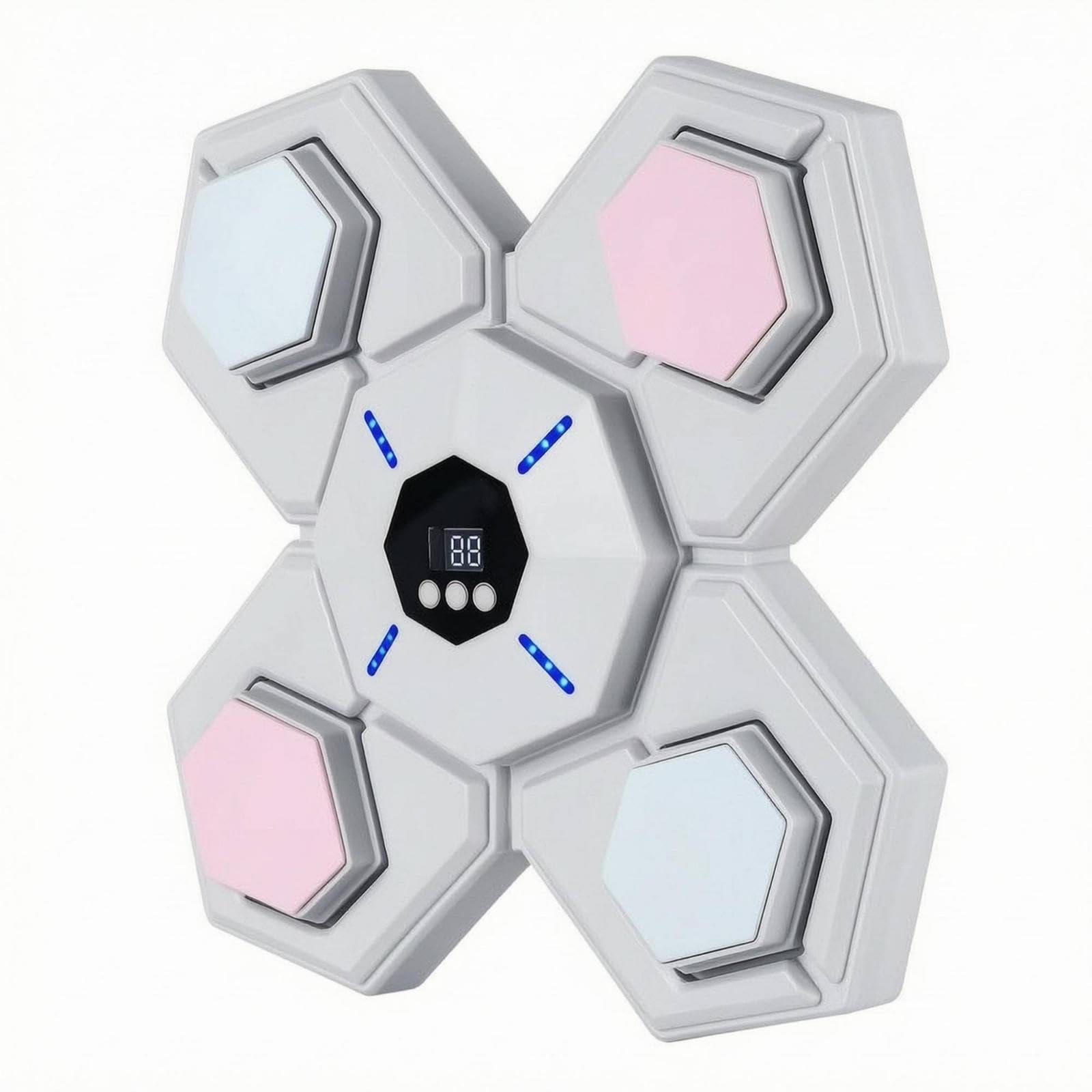 Wall-Mounted Boxing Target Replenishable Smart Boxing Target Digital Display Punching Machine Pink Blue Family Set-image-21