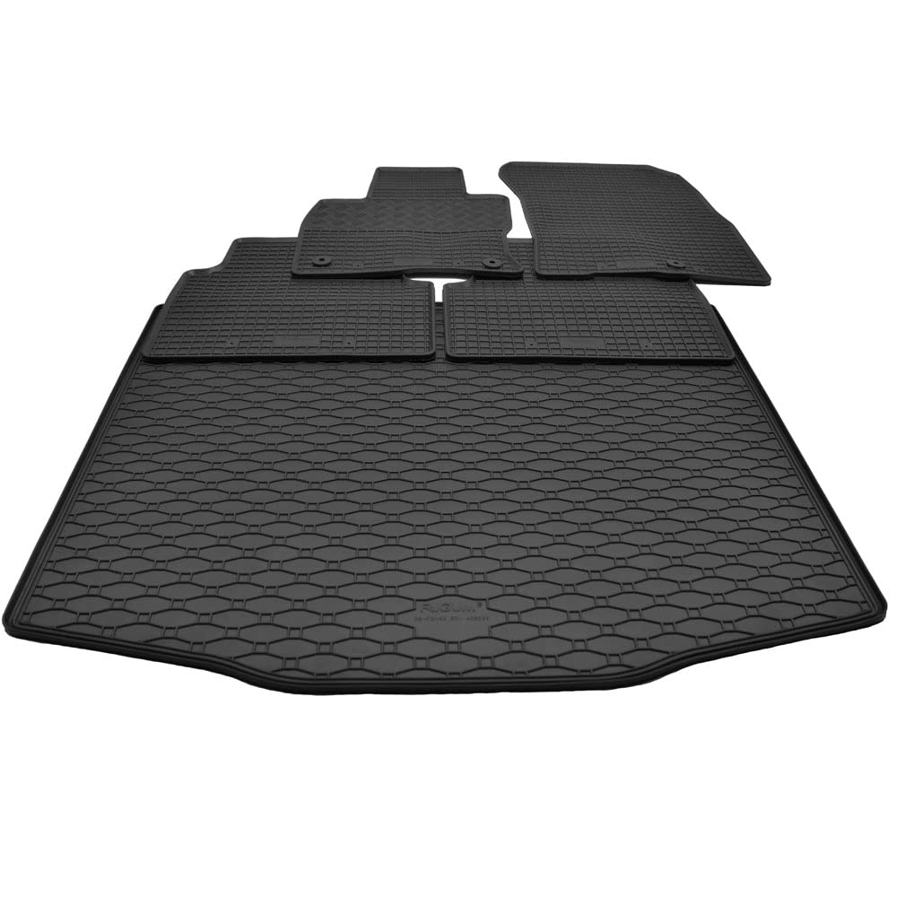 Gummimatten+Kofferraumwanne Set kompatibel mit Ford Kuga III
