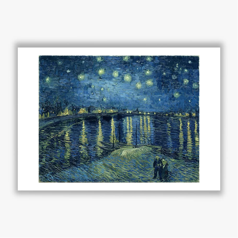 Poster giclée de Van Gogh avec impression encadrée de luxe