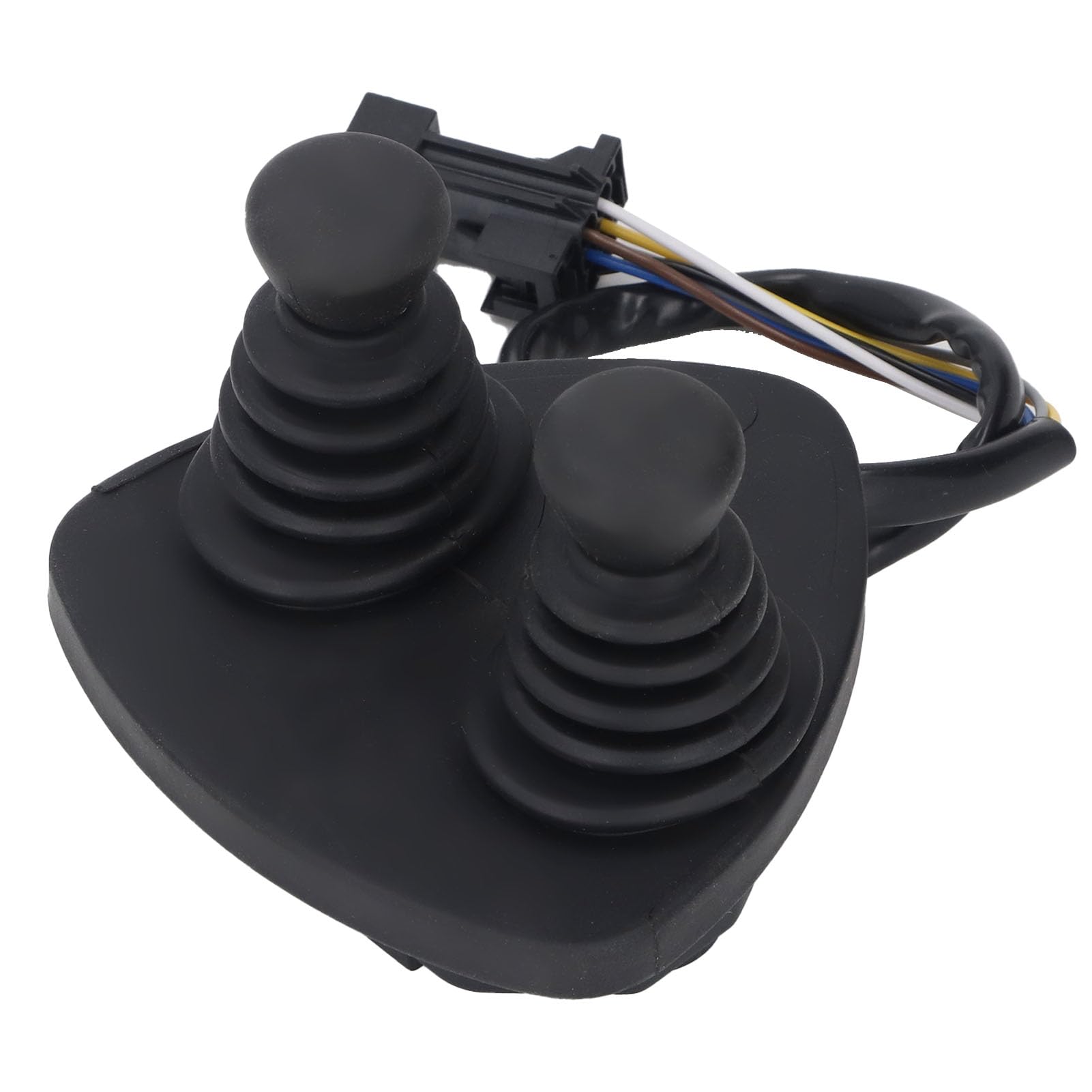 Jeffergarden Sostituzione Joystick di Controllo Carrello Elevatore, Doppia Impugnatura in Lega di Alluminio per 335 336, Applicazioni Multiple, Costruzione Durevole, Controllo Operatore Migliorato