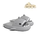 Sharky Chanclas, Cloud Shark Slides, 2023 Summer Anti-slip Unisex Cute Cartoon Shark Slippers Soft Beach Slippers