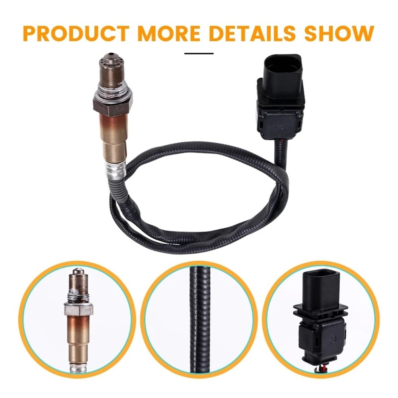 Sonda Lambda Sensor Sensor De Oxígeno Calentado Para Ssangyong Para A6715400017 Para A6715400117 Para A6725400217 Para A6725400017 Para A6735400017.