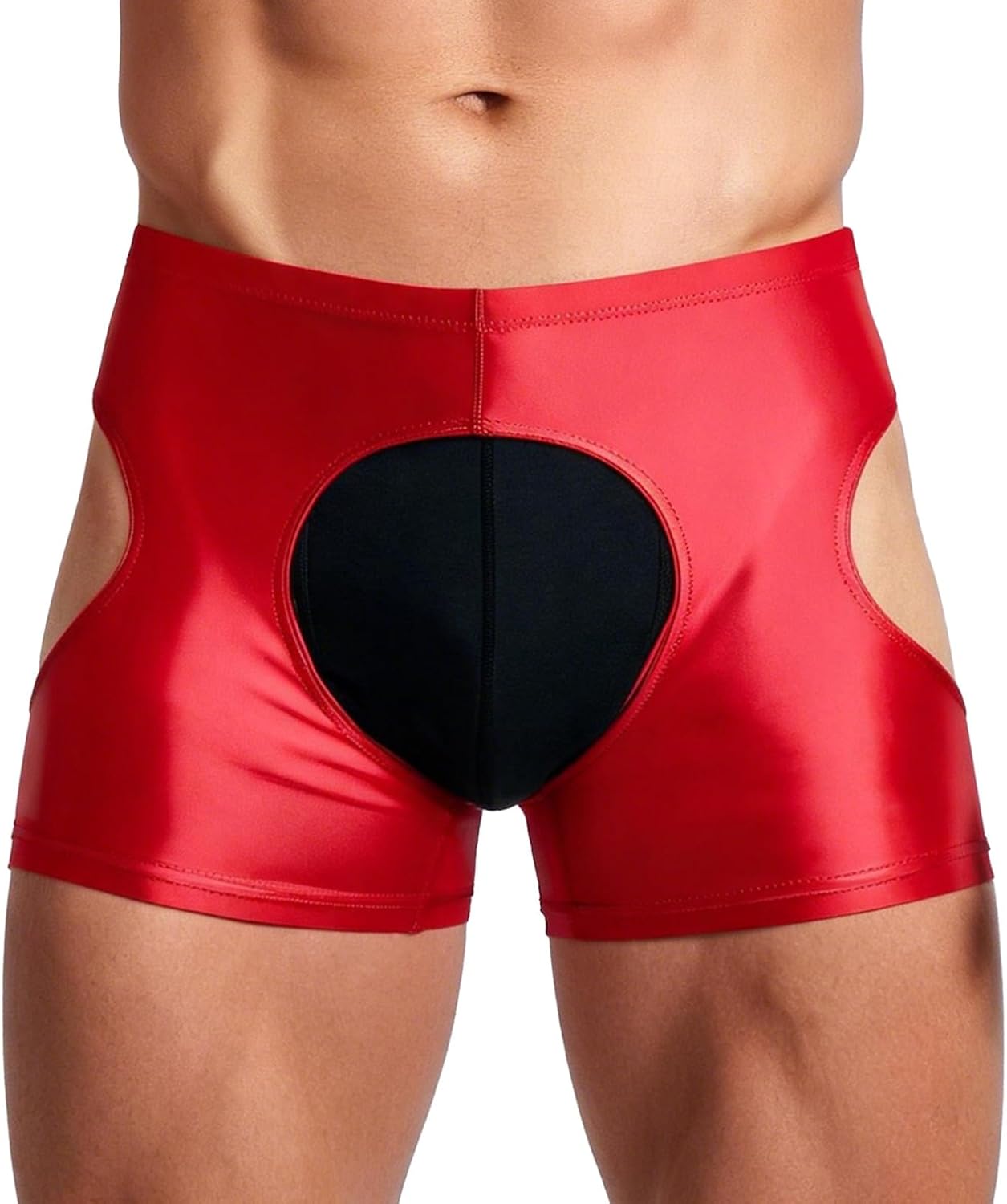 Agoky Men Bikini Briefs Sissy Exotic Underwear Boxer Briefs