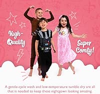 Vista 6 de Girls' Princess Frozen Minnie Mouse 3-Pack Nightgown