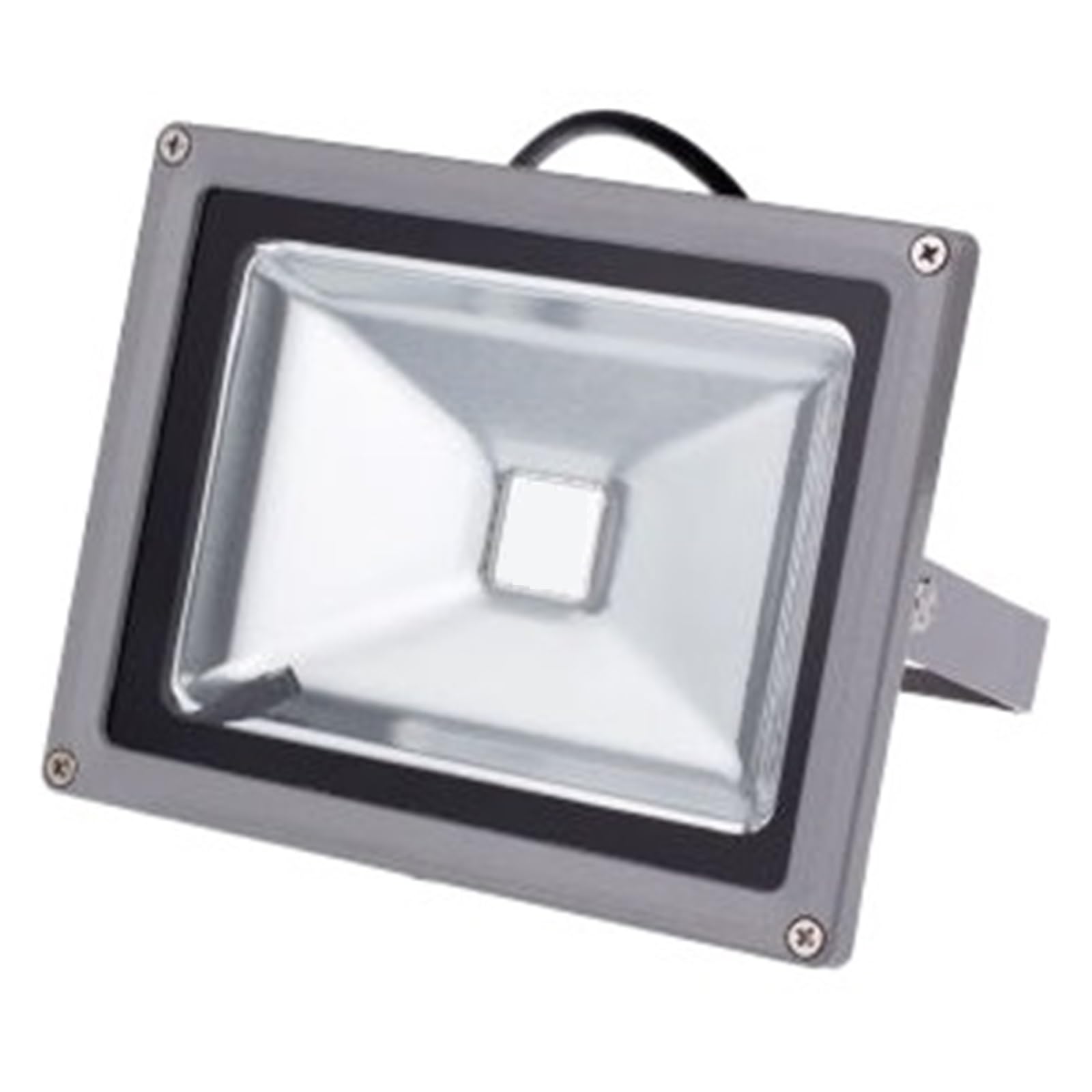 bettght 10pcs Waterproof Remote Control 10W 20W 30W 50W RGB LED Cold/Warm White Floodlight Outdoor Decaration Lighting 85-265V(Warm White,50W)