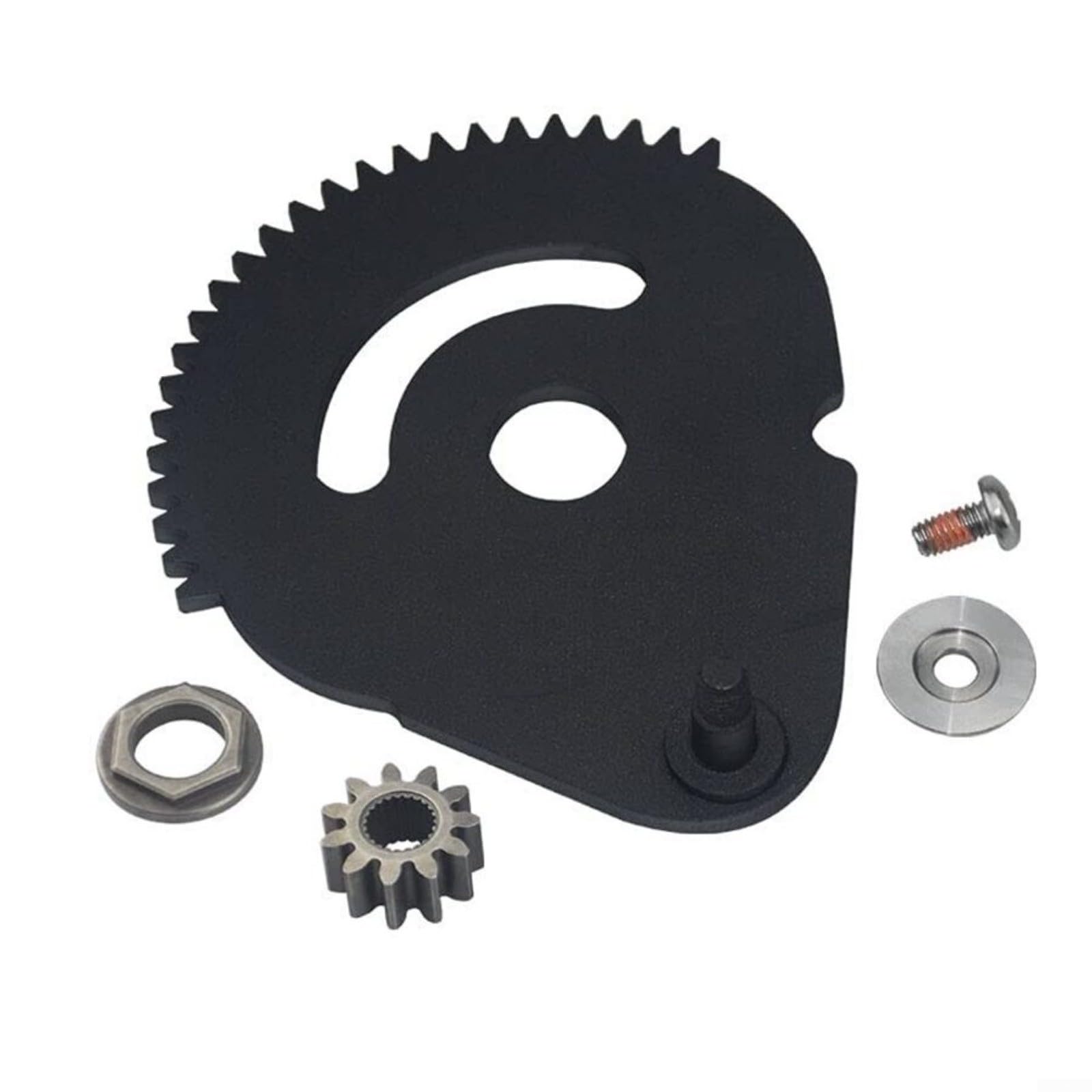 Kit de engranaje de dirección para cortacésped Troy-Bilt con buje y tornillo reemplazo 617-04094 7